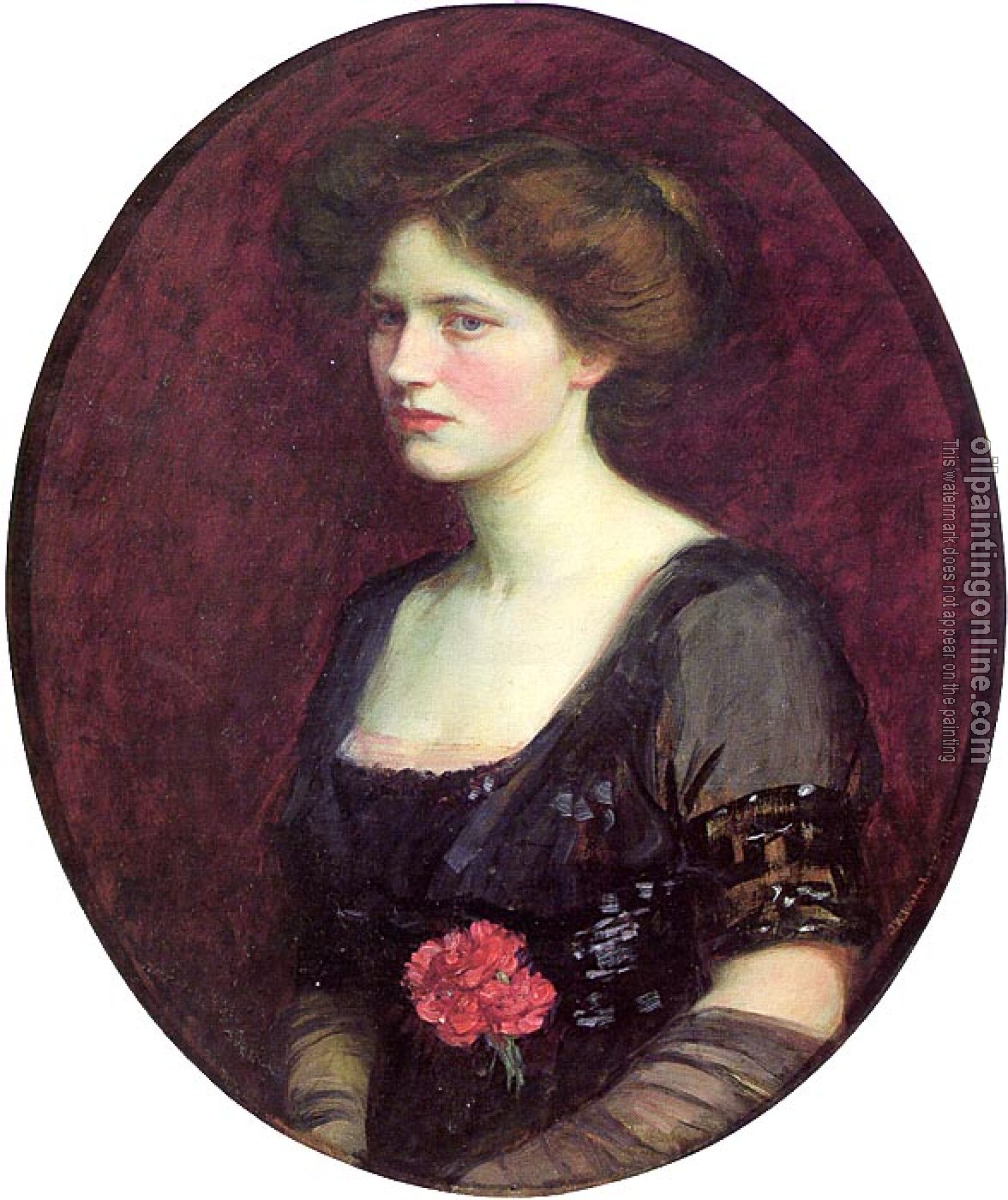 Waterhouse, John William - Portrait of Mrs Charles Schreiber